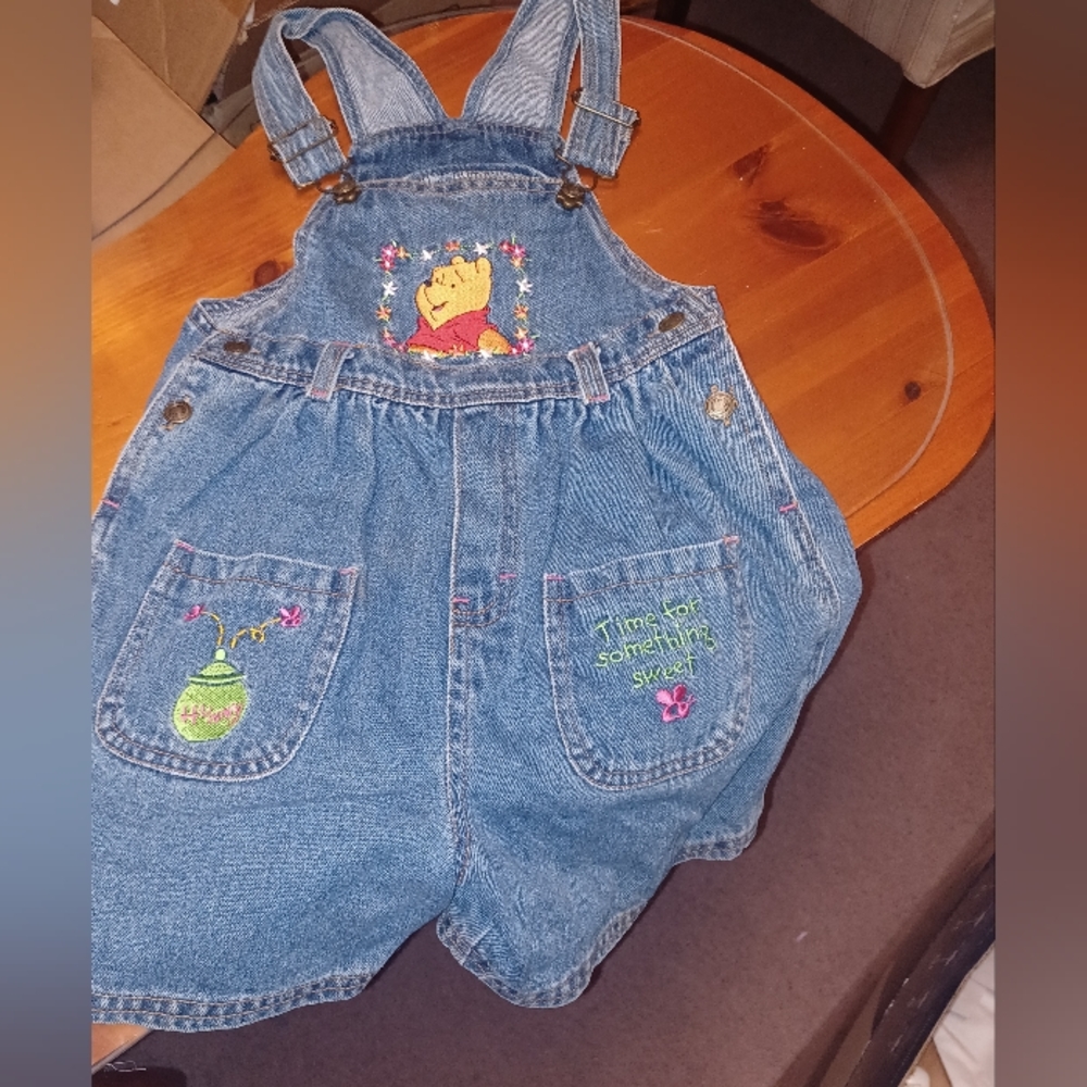 Winnie The Pooh Jean overalls size 6x